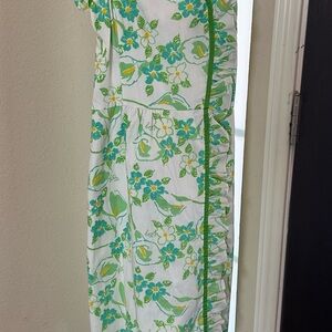 VTG late 70/early 80s Lilly Pulitzer/S.Zuzek Key West Midi Wrap Sundress small 8